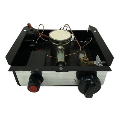 Bruciatore Stufa Gas Piramide Quadrangolare Domus - 2