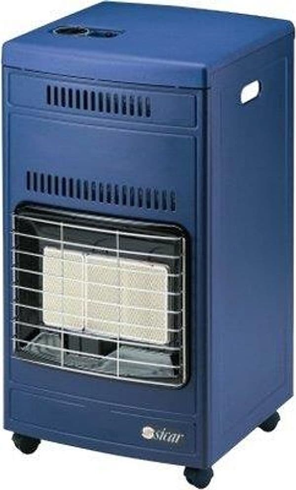 Stufa Gas GPL Infrarossi Euro 90 Sicar Blu Watt 4200 cm 42X45 H.cm 77,5 - 2