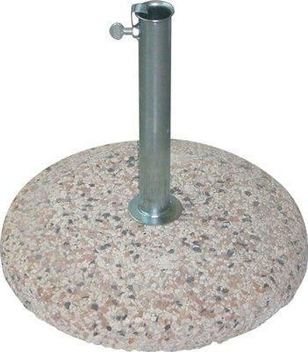 Base per Ombrellone Cemento Granigliato Cm 58 F 35 kg 54 mm - 2