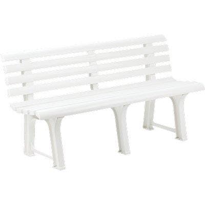 Panchina Orchidea Progarden Pp Bianco H 145 x 49 cm 74 cm - 2