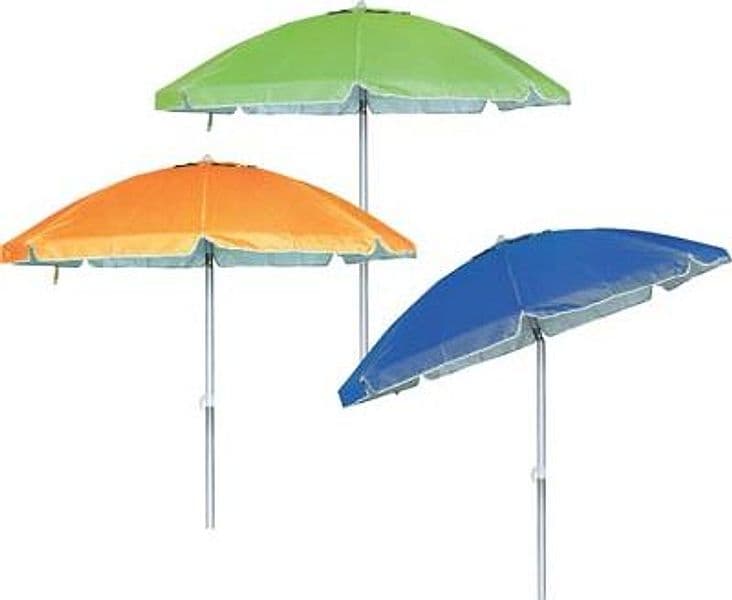 Ombrellone Mare Premium Domus Alluminio Fibra Poly Duplex 2 m