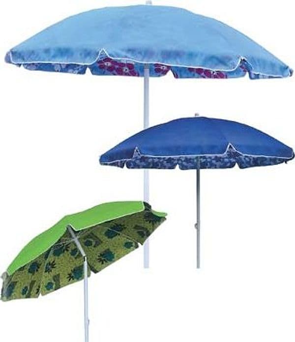 Ombrellone Mare Top Domus Alluminio Fibra Poly 2 m