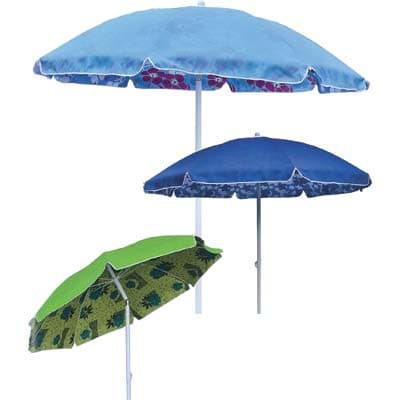 Ombrellone Mare Top Domus Alluminio Fibra Poly 2 m - 2