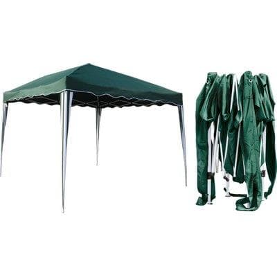 Gazebo Richiudibile Domus Acciaio Poly Verde Mt 3X3 - 2