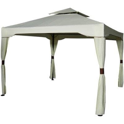 Gazebo Istria Domus Acciaio Poly Ecru Mt 3X3 - 2