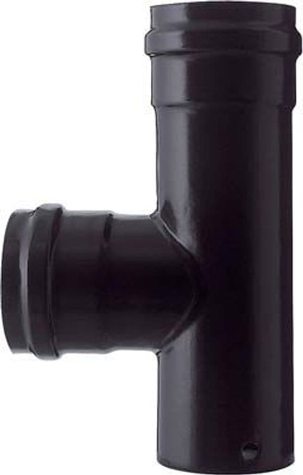 Tubo a Tee Pellet Mff Nero Opaco Save Cm 10 Mff - 2