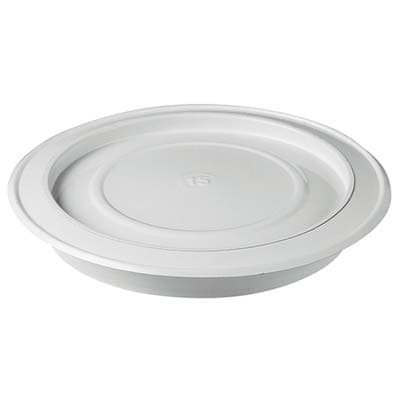 Rosone Legna Classic Bianco Save 14 cm 2 Pezzi - 2