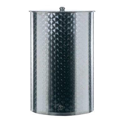 Serbatoio con Coperchio Belvivere Inox Saldato Fiorett H. 3 4 F 300 L 63 cm - 2