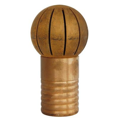Succheruola con Portagomma Ottone Mm 50 - 2