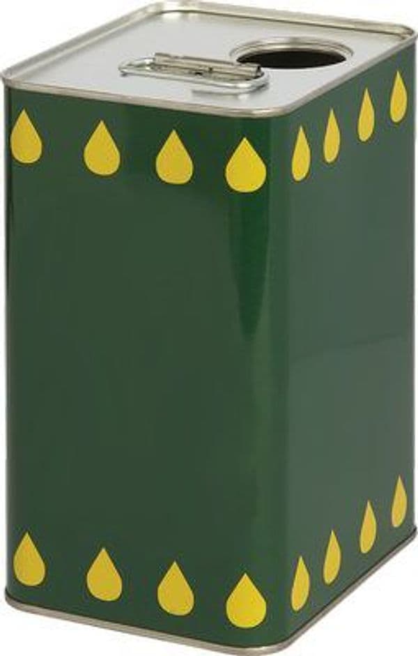 Lattina Banda Stagnata Foro Singolo Senza Tappo 2 L 32 mm 10 Pezzi - 2