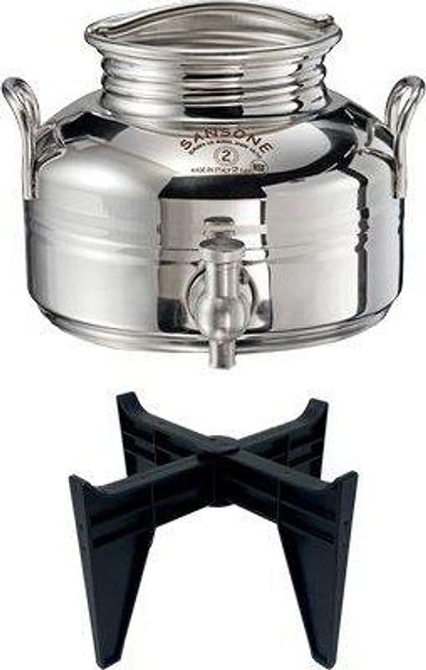 Mini Fustino Saldato Gioiello Sansone Inox 18 a 10 Lt 2 - 2