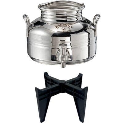 Mini Fustino Saldato Gioiello Sansone Inox 18 a 10 Lt 2 - 2