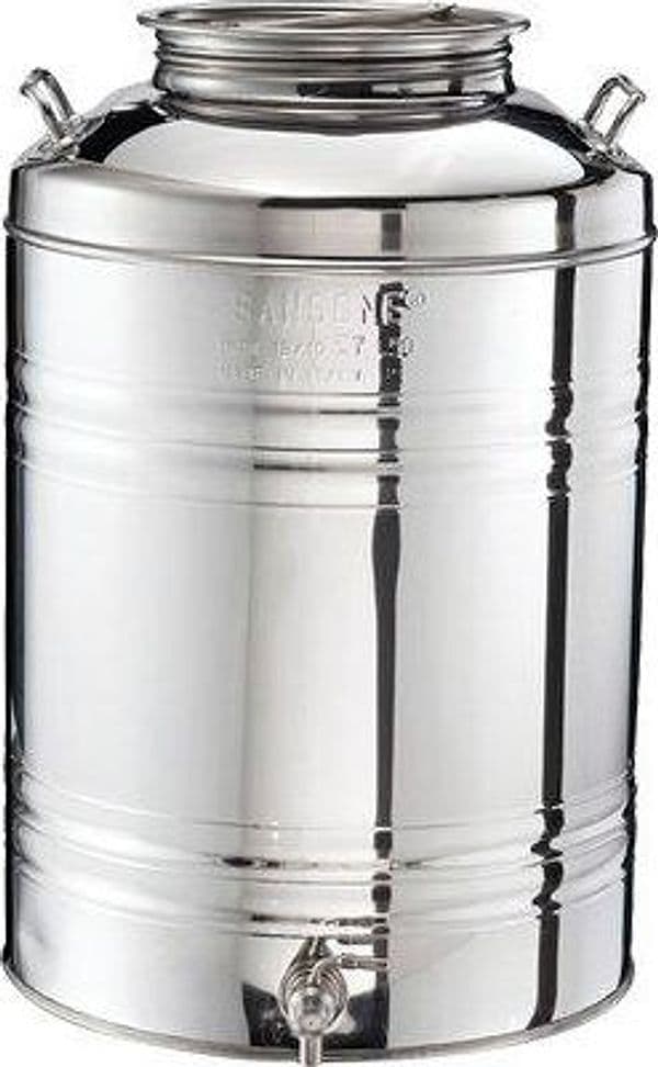 Fustino Graffato Sansone Inox 18 a 10 Lt 50 - 2