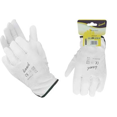 Guanto Driver Fiore Bovino Hand Bianco 10 Paia - 2
