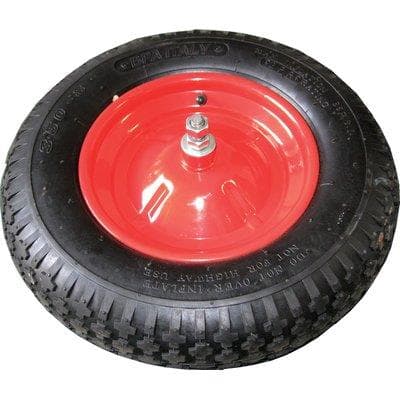 Ruota Pneumatica per Carriola Bpa 3.50X8 Disco Metallo Asse Mm 12X170 - 2
