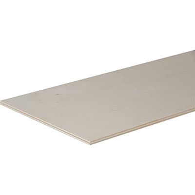 Compensato Mm 5 Pircher Pioppo Grezzo 400 x 830 mm 5 Pezzi - 2