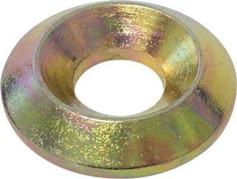 Rondella per Vite Legno Portante Wood Zincata Gialla 10 x 30 mm 100 Pezzi - 2