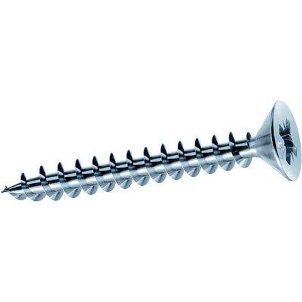 Vite Truciolare TSP Chromiting Panelvit Mustad 3 x 12 mm 500 Pezzi - 2
