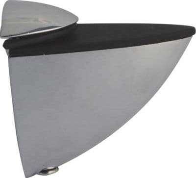 REGGIVETRO A MORSETTO SOLE - ZAMA CROMO LUCIDO MM 75X55 S. MAX MM 25- 6 pezzi