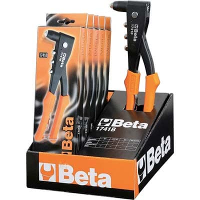 Rivettatrice Manuale 1741B Expo Beta 5,0 2,4 mm 6 Pezzi - 2