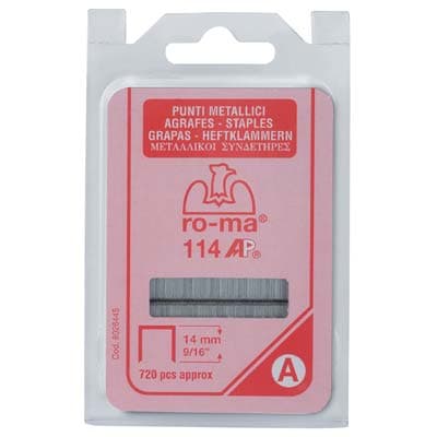 Punto Ap per Fissatrice Self Ro Ma Ap 114 Zincato 10,05 x 14 mm 720 Pezzi - 2