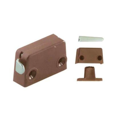 Giunzione Assemblaggio a Cuneo Plastica Marrone 47 x 28 x 15 mm 50 Pezzi - 2
