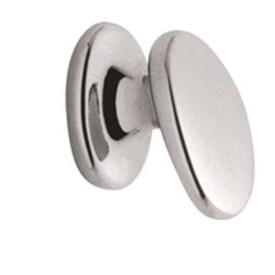 Pomolo Zama a Goccia 2397 Metalstyle Cromo Lucido 20 x 22 mm 10 Pezzi - 2