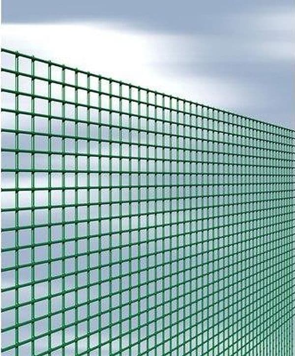Rete Elettr Plasticata 12X12 Esaplax Cavatorta 12 x 12 mm 0,8 mm 100 cm