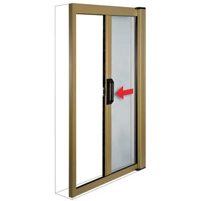 Zanzariera Kit Porta Sottile Irs Bronzo Fibra Vetro PVC Cm 160 H.cm 250 - 2