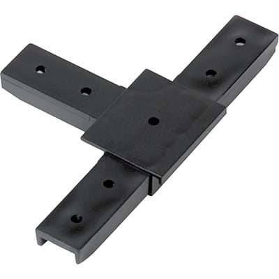 Tee Profilo Zanzariera Linea B Sangiorgio Plastica Nera 40 Pezzi - 2