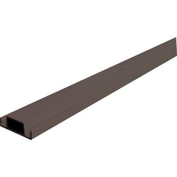 Profilo Traverso Zanzariera Linea B Sangiorgio Alluminio Marrone Ral 8017 - 2
