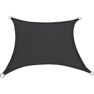 Vela Ombreggiante Luxury Quadra Stars Poliestere Grigio 180 g m² Mt 5X5 - 2