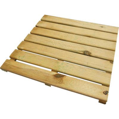 Pavimento Legno Euro 50 x 50 cm H 24 mm 10 Pezzi - 2