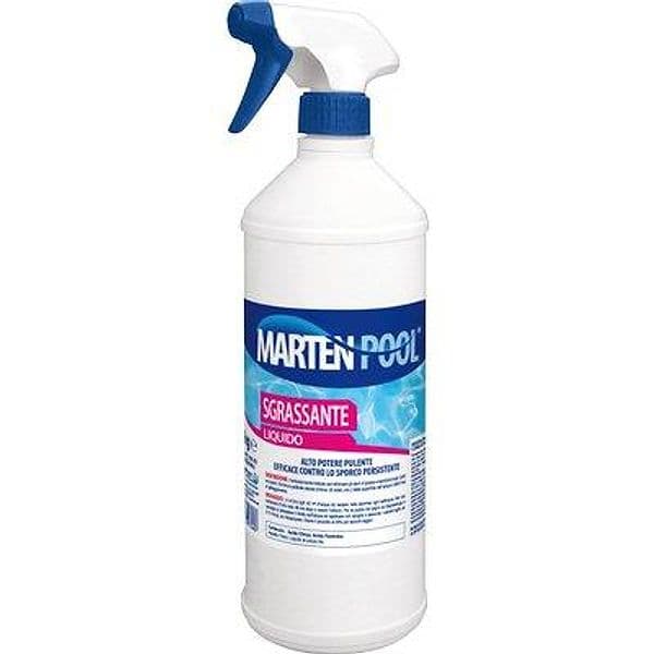 Sgrassante per Piscina Marten Liquido con Spruzzino 1 L 6 Pezzi - 1