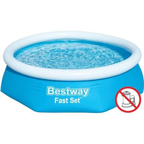 Piscina Fast Set 57448 Bestway Cm 244 H.cm 61 - 2
