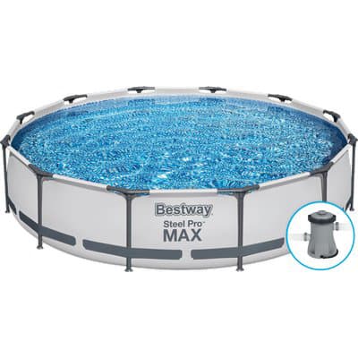 Piscina Steel Pro Max 56416 Bestway Filtro Lt H 1.249 cm 366 H.cm 76 - 2