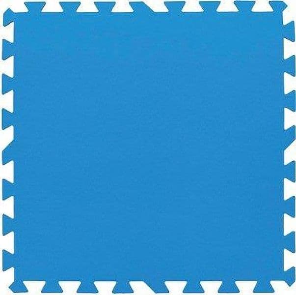 Tappeto Piscina 58220 Bestway Blu 50 x 50 cm H 4 mm 9 Pezzi - 2