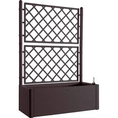 Fioriera con Grigliato Natural Deluxe Stefanplast 100 x 43 cm 142 cm - 2