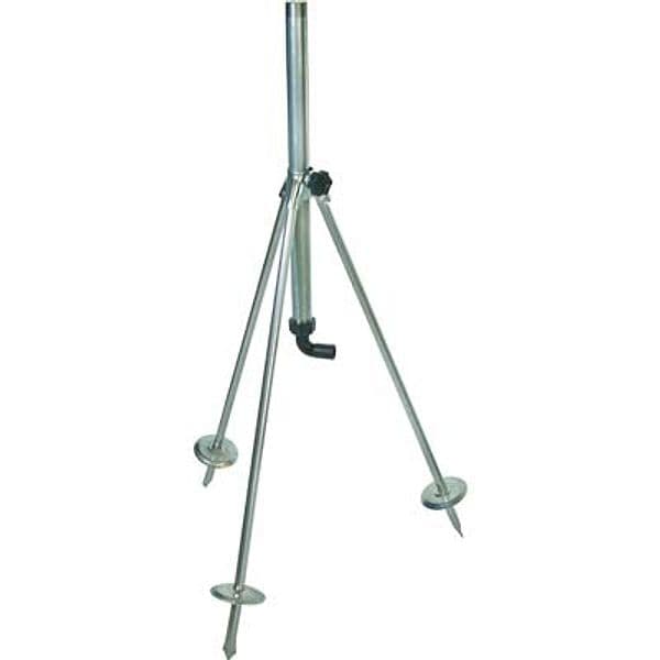 Base Tripode per Irrigatore Acciaio Zincato 1M con Portagomma H.cm 80 - 2
