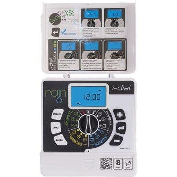 Centralina Irrigazione Idial Interno Rain Zone 8 Volt 220 a 24 Trasf - 2