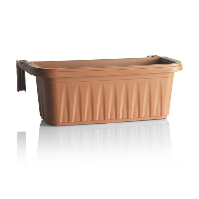 Fioriera Rondine Bama Pp Terracotta H 60 x 20 cm 18,5 cm 2 Pezzi - 2