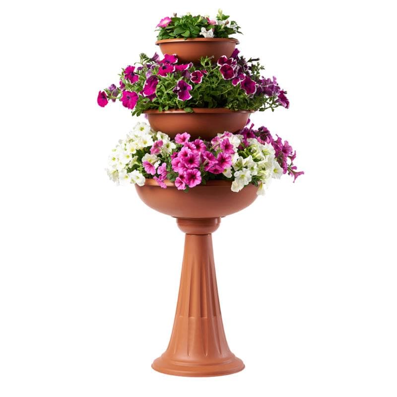 Ciotole Tris Trevy Bama Pp Terracotta D.cm 50 H.cm 114 - 4