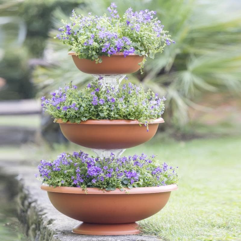 Ciotole Tris Fontana Bama Pp Terracotta D.cm 50 H.cm 64 - 4