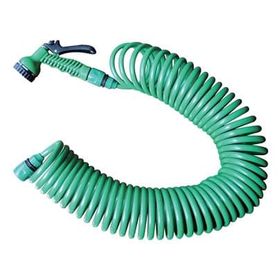 Tubo Irrigazione a Spirale in Kit Stars 15 m con Raccordi con Idropistola - 2