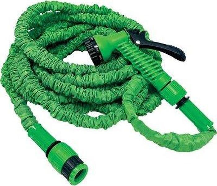 Tubo Irrigazione Estensibile Effegarden Kit Gf Grigio 5 x 15 con Raccordi – G.f.