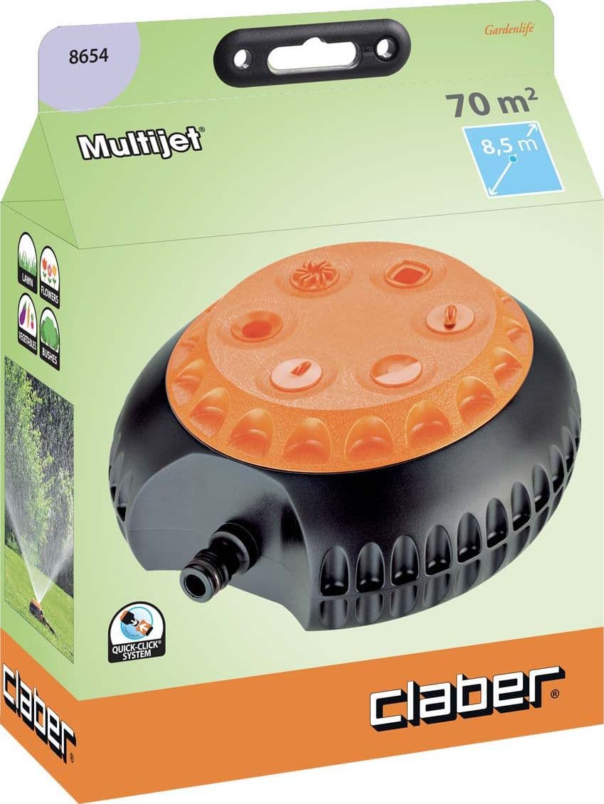 Irrigatore Multifunzione Claber Innesto Rapido Self 8654 - 2