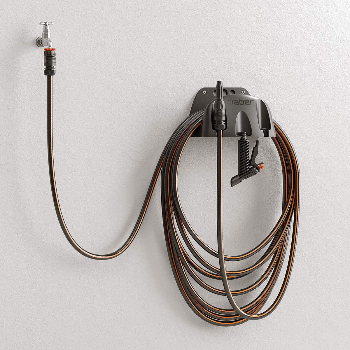 Portatubo Irrigazione Murale Eco 0 Claber 8866 2 Pezzi - 3