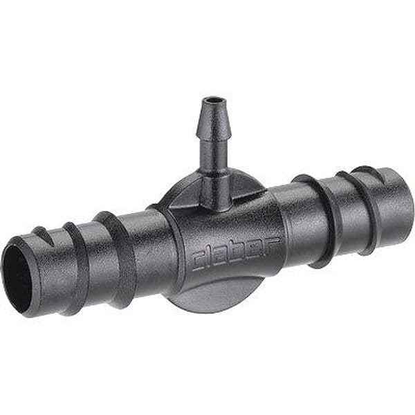 Tee Portagomma Tubo PN con Microtubo Self Claber 2 Pezzi - 3