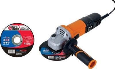 DISCO ABRASIVO TAGLIO FERRO TWINCUT ABRABETA - MM 115X22,2 H.MM 1,6 CF=PZ 300 + SMERIGLIATRICE- 1 confezioni