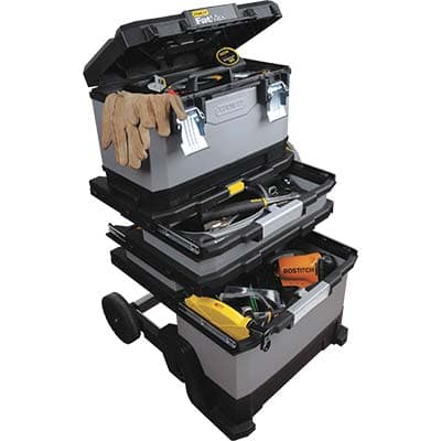 Mobile Portautensili 4 in 1 su Ruote Stanley Cm 56X38 H.cm 89 195622 - 2